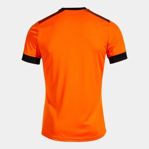 JOMA ECO SUPERNOVA SHORT SLEEVE T-SHIRT ORANGE BLACK