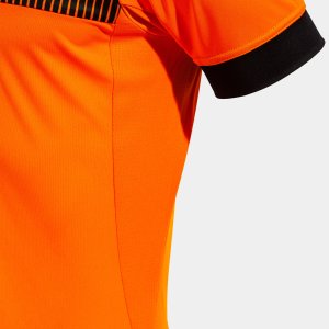 JOMA ECO SUPERNOVA SHORT SLEEVE T-SHIRT ORANGE BLACK