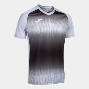 JOMA TIGER V SHORT SLEEVE T-SHIRT SKY BLUE BLACK
