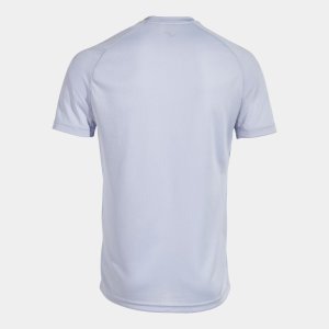 JOMA TIGER V SHORT SLEEVE T-SHIRT SKY BLUE BLACK