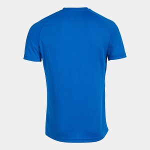 JOMA TIGER V SHORT SLEEVE T-SHIRT ROYAL BLACK