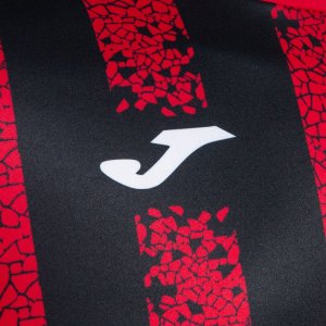 JOMA INTER III SHORT SLEEVE T-SHIRT RED BLACK