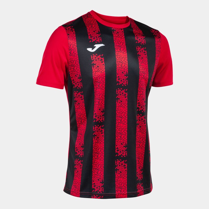 JOMA INTER III SHORT SLEEVE T-SHIRT RED BLACK