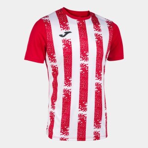 JOMA INTER III SHORT SLEEVE T-SHIRT RED WHITE