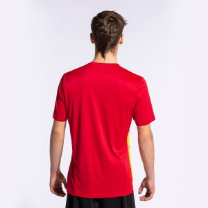 JOMA INTER III SHORT SLEEVE T-SHIRT RED YELLOW