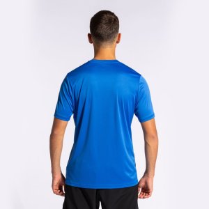 JOMA INTER III SHORT SLEEVE T-SHIRT ROYAL BLACK