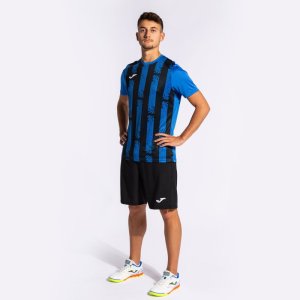JOMA INTER III SHORT SLEEVE T-SHIRT ROYAL BLACK