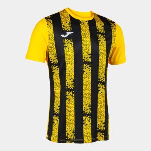 JOMA INTER III SHORT SLEEVE T-SHIRT YELLOW BLACK