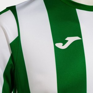 JOMA INTER CLASSIC SHORT SLEEVE T-SHIRT GREEN WHITE