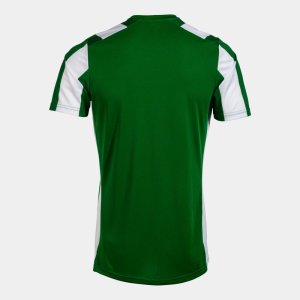 JOMA INTER CLASSIC SHORT SLEEVE T-SHIRT GREEN WHITE