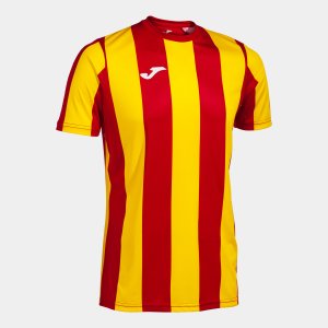 JOMA INTER CLASSIC SHORT SLEEVE T-SHIRT RED YELLOW
