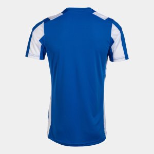 JOMA INTER CLASSIC SHORT SLEEVE T-SHIRT ROYAL WHITE