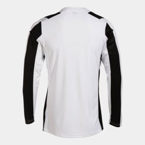 JOMA INTER CLASSIC LONG SLEEVE T-SHIRT WHITE BLACK