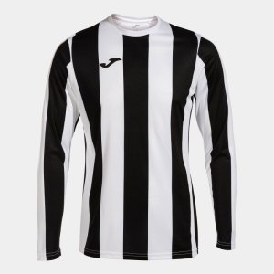 JOMA INTER CLASSIC LONG SLEEVE T-SHIRT WHITE BLACK