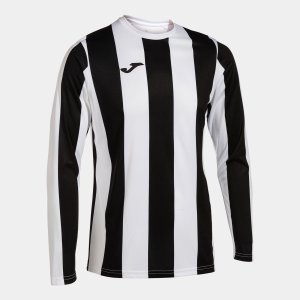 JOMA INTER CLASSIC LONG SLEEVE T-SHIRT WHITE BLACK