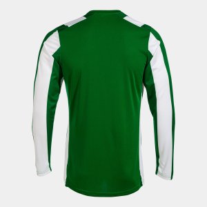 JOMA INTER CLASSIC LONG SLEEVE T-SHIRT GREEN WHITE