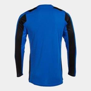 JOMA INTER CLASSIC LONG SLEEVE T-SHIRT ROYAL BLACK