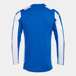 JOMA INTER CLASSIC LONG SLEEVE T-SHIRT ROYAL WHITE
