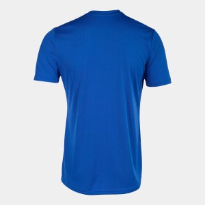 JOMA CITY II SHORT SLEEVE T-SHIRT ROYAL WHITE