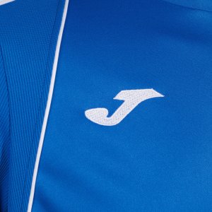 JOMA CHAMPIONSHIP VII LONG SLEEVE T-SHIRT ROYAL WHITE