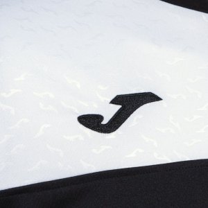 JOMA CREW V SHORT SLEEVE T-SHIRT BLACK RED WHITE