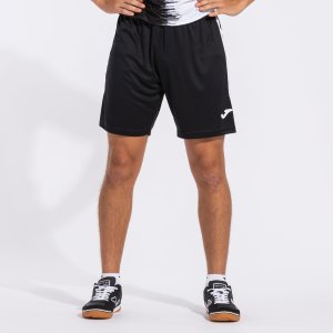 JOMA GLASGOW SHORT BLACK WHITE