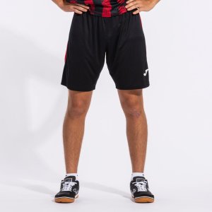 JOMA GLASGOW SHORT BLACK RED