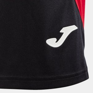 JOMA GLASGOW SHORT BLACK RED