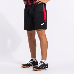 JOMA GLASGOW SHORT BLACK RED