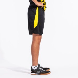 JOMA GLASGOW SHORT BLACK YELLOW