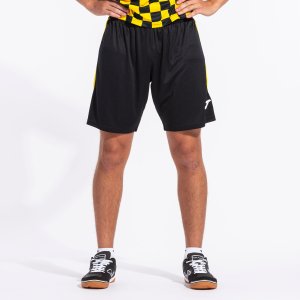 JOMA GLASGOW SHORT BLACK YELLOW