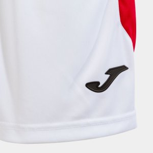 JOMA GLASGOW SHORT WHITE RED