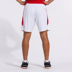 JOMA GLASGOW SHORT WHITE RED