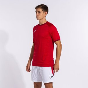 JOMA GLASGOW SHORT WHITE RED