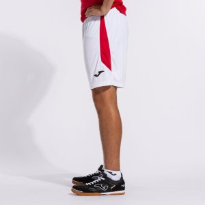 JOMA GLASGOW SHORT WHITE RED