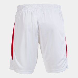 JOMA GLASGOW SHORT WHITE RED
