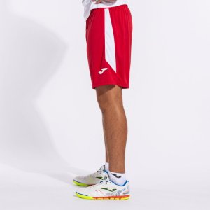 JOMA GLASGOW SHORT RED WHITE