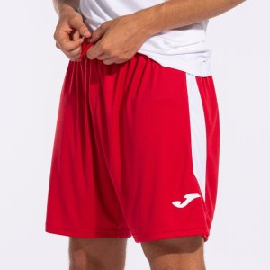 JOMA GLASGOW SHORT RED WHITE