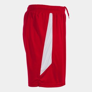 JOMA GLASGOW SHORT RED WHITE