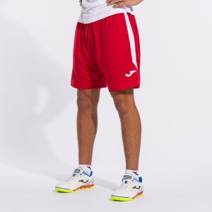 JOMA GLASGOW SHORT RED WHITE