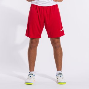JOMA GLASGOW SHORT RED WHITE