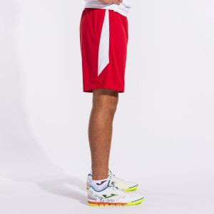 JOMA GLASGOW SHORT RED WHITE