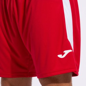 JOMA GLASGOW SHORT RED WHITE