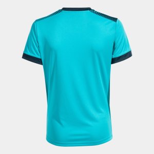 JOMA ECO SUPERNOVA SHORT SLEEVE T-SHIRT FLUOR TURQUOISE-NAVY