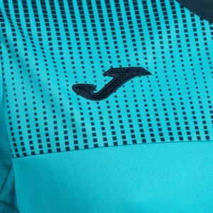 JOMA ECO SUPERNOVA SHORT SLEEVE T-SHIRT FLUOR TURQUOISE-NAVY