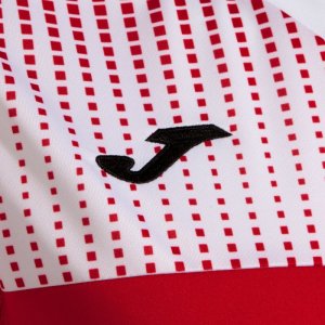 JOMA ECO SUPERNOVA SHORT SLEEVE T-SHIRT RED WHITE