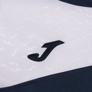 JOMA CREW V WOMEN'S SHORT SLEEVE T-SHIRT NAVY RED WHITE