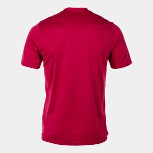 JOMA COMBI SHORT SLEEVE T-SHIRT MAROON