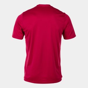 JOMA COMBI SHORT SLEEVE T-SHIRT MAROON