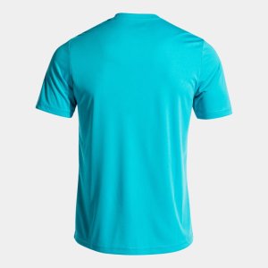JOMA COMBI SHORT SLEEVE T-SHIRT FLUOR TURQUOISE